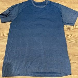 Lulu blue striped tee
